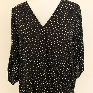 West Kei Rolltab High Low Blouse